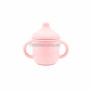 Дитячий силіконовий поїльник з носиком 447-rose-quartz рожевий