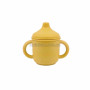 Дитячий силіконовий поїльник з носиком 555-mustard манго