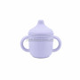 Дитячий силіконовий поїльник з носиком pastel-lilac фіолетовий